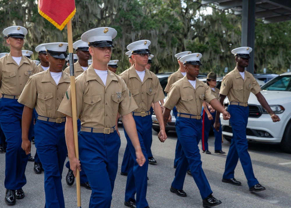 Milton native graduates as honor graduate for platoon 3066, November Company, Marine Corps Recruit Depot Parris Island