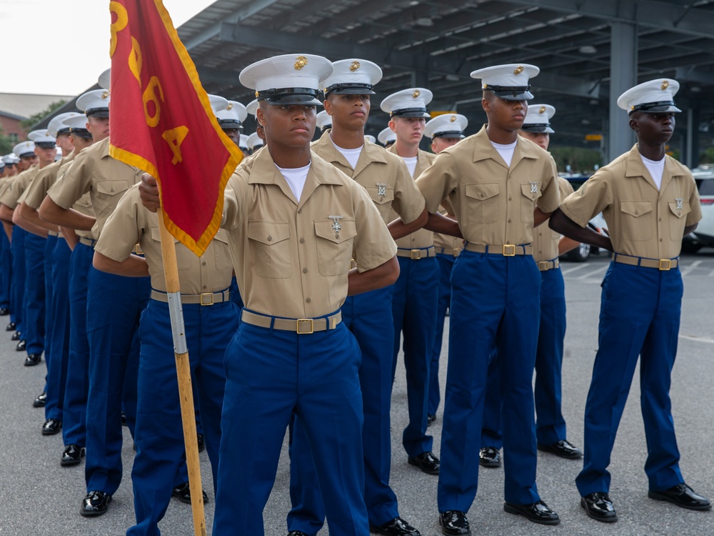 Fayetteville native graduates as honor graduate for platoon 3064, November Company, Marine Corps Recruit Depot Parris Island