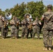 2d MARDIV Band performs at opening of United Service Organizations