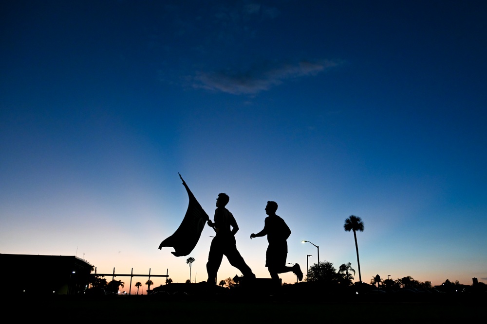 MacDill AFB honors POW/MIA service members with 24-hour run