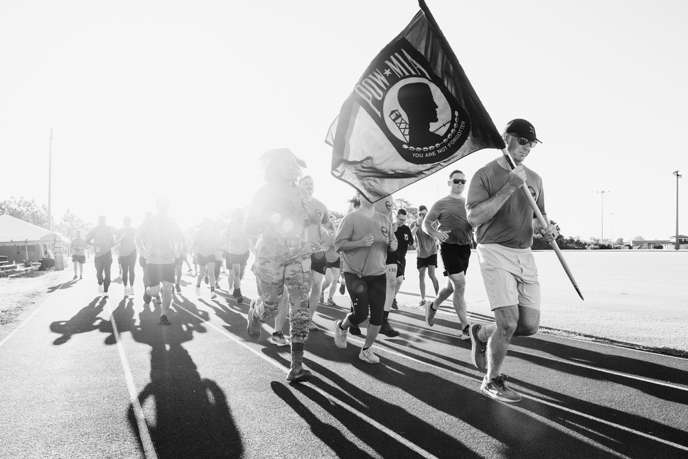 MacDill AFB honors POW/MIA service members with 24-hour run