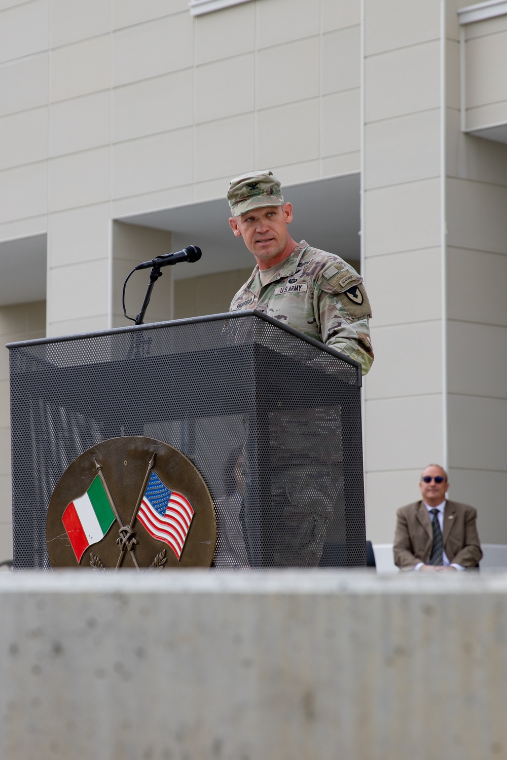 Vicenza High School ribbon-cutting ceremony