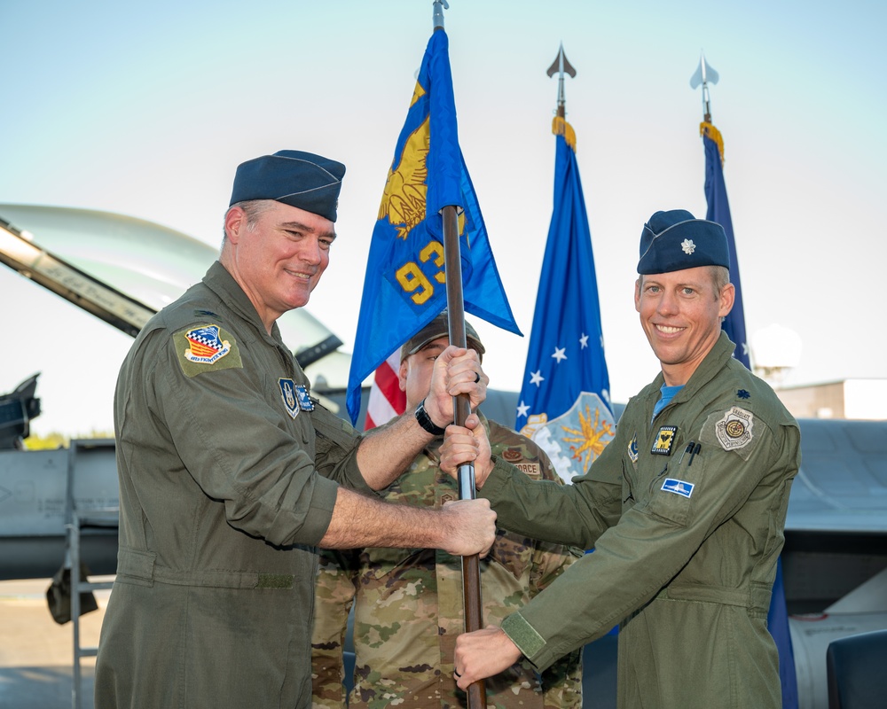 93rd Fighter Squadron Change of Command