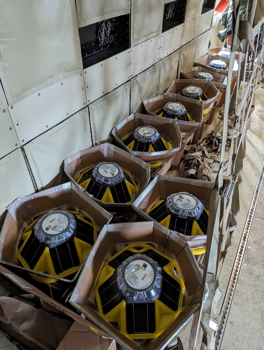 U.S. Naval Research Laboratory’s Scientific Development Squadron VXS-1 dropped 18 SOFAR Spotter buoys