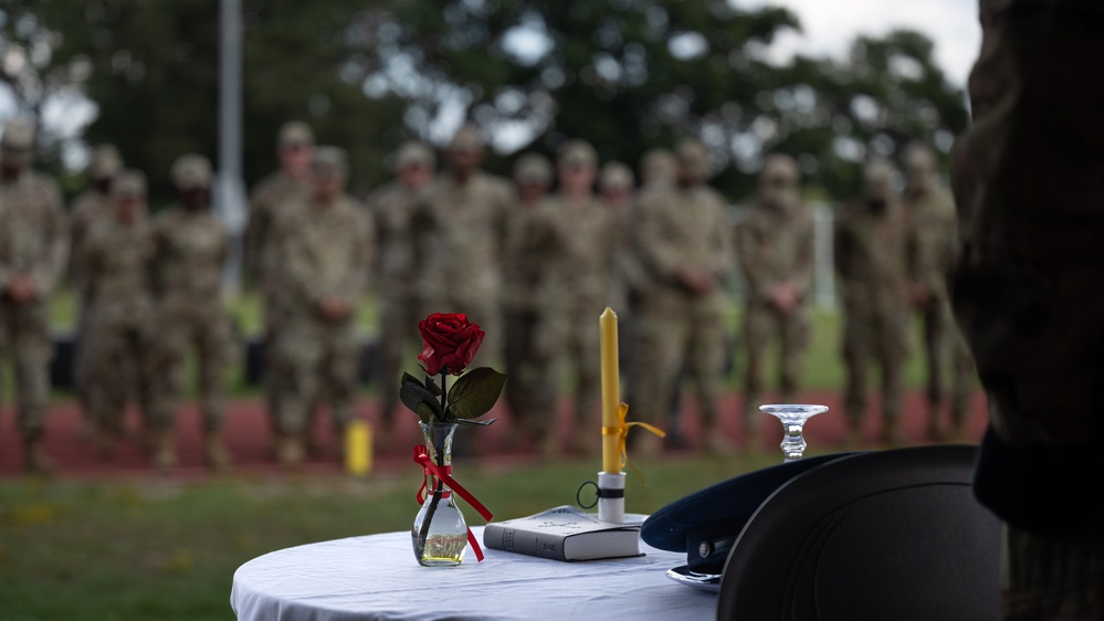 POW/MIA Rememberance Day walk opening ceremony