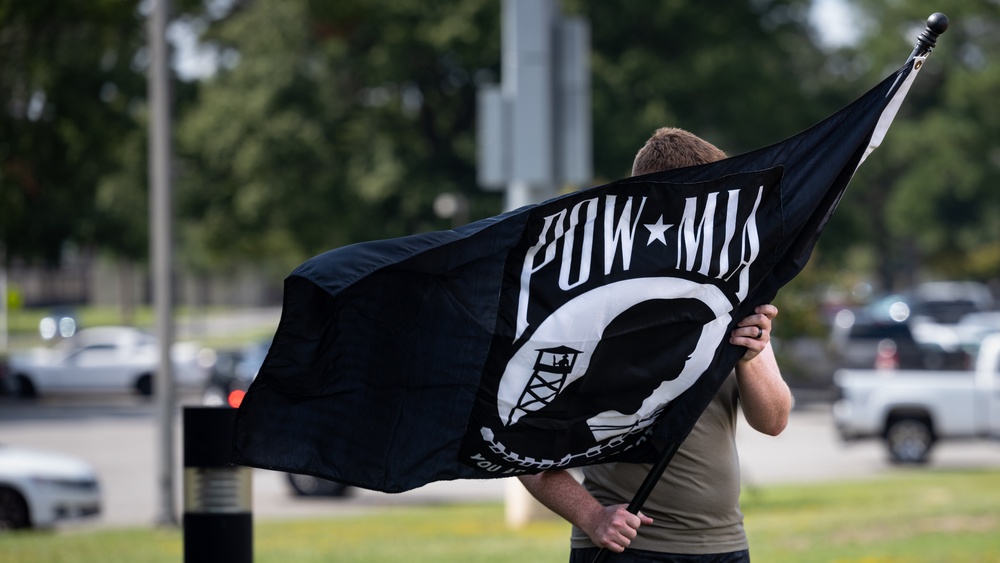 POW/MIA Rememberance Day walk opening ceremony