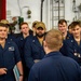 Sailors Aboard USS Carl Vinson (CVN 70) Work In-Port