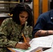 Abraham Lincoln Sailors take advancement exam