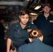 Abraham Lincoln Sailors take advancement exam