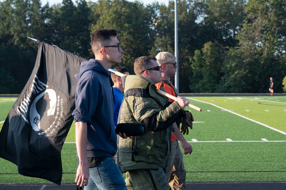 Team Whiteman runs for 24-hour POW/MIA remembrance