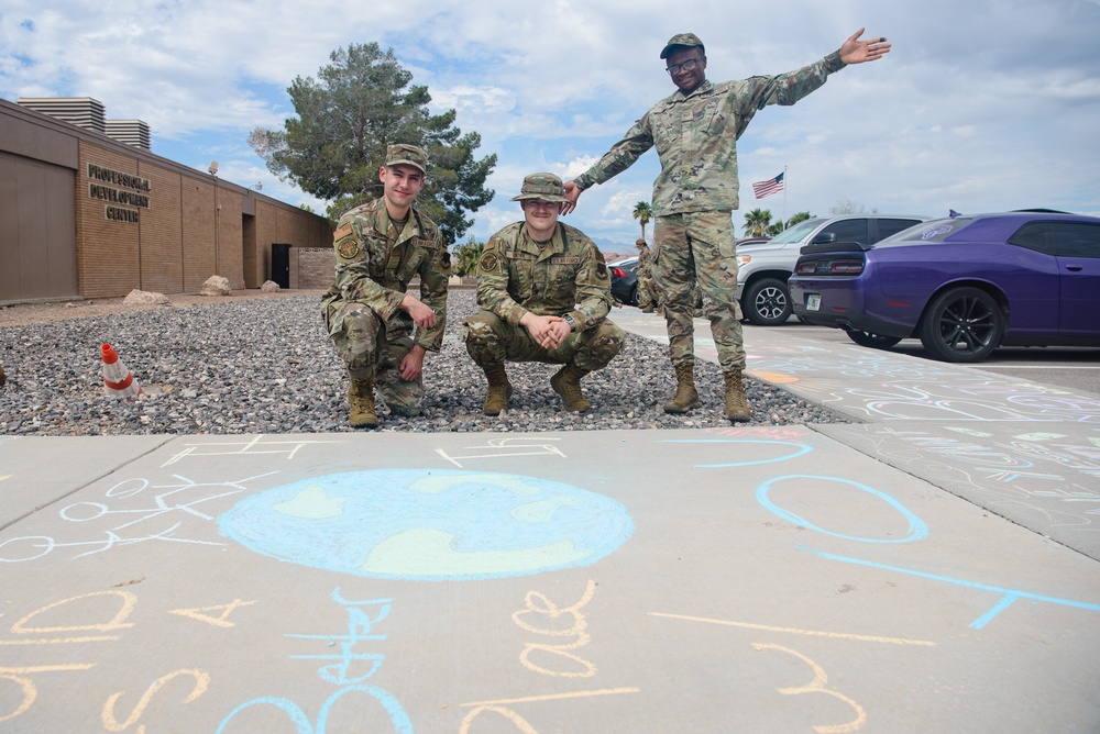 Suicide Prevention Awareness Month chalk walk