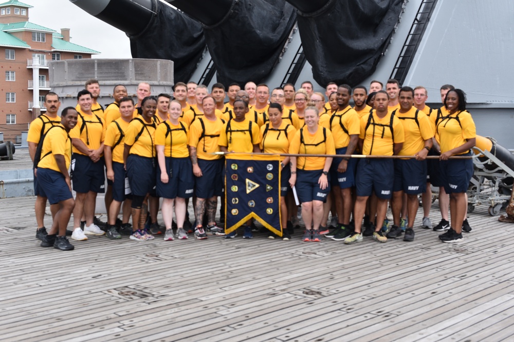 Chief Petty Officer selectees assigned to Commander, Helicopter Sea Combat Wing-Atlantic participate in annual CPO Heritage Days training event hosted by the Hampton Roads Naval Museum