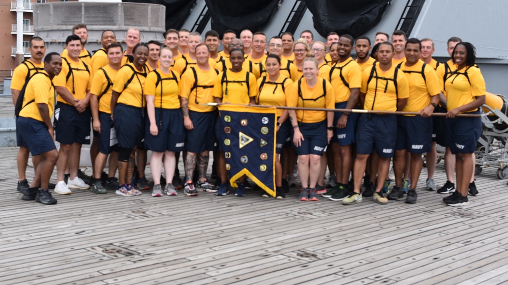 Chief Petty Officer selectees assigned to Commander, Helicopter Sea Combat Wing-Atlantic participate in annual CPO Heritage Days training event hosted by the Hampton Roads Naval Museum