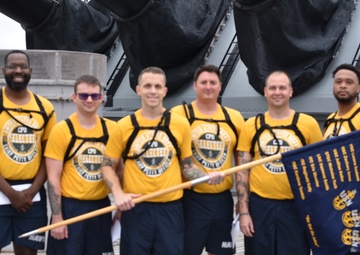 Chief Petty Officer selectees assigned to DESRON 28 participate in annual CPO Heritage Days training event hosted by the Hampton Roads Naval Museum