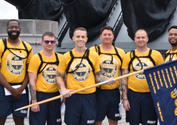 Chief Petty Officer selectees assigned to DESRON 28 participate in annual CPO Heritage Days training event hosted by the Hampton Roads Naval Museum