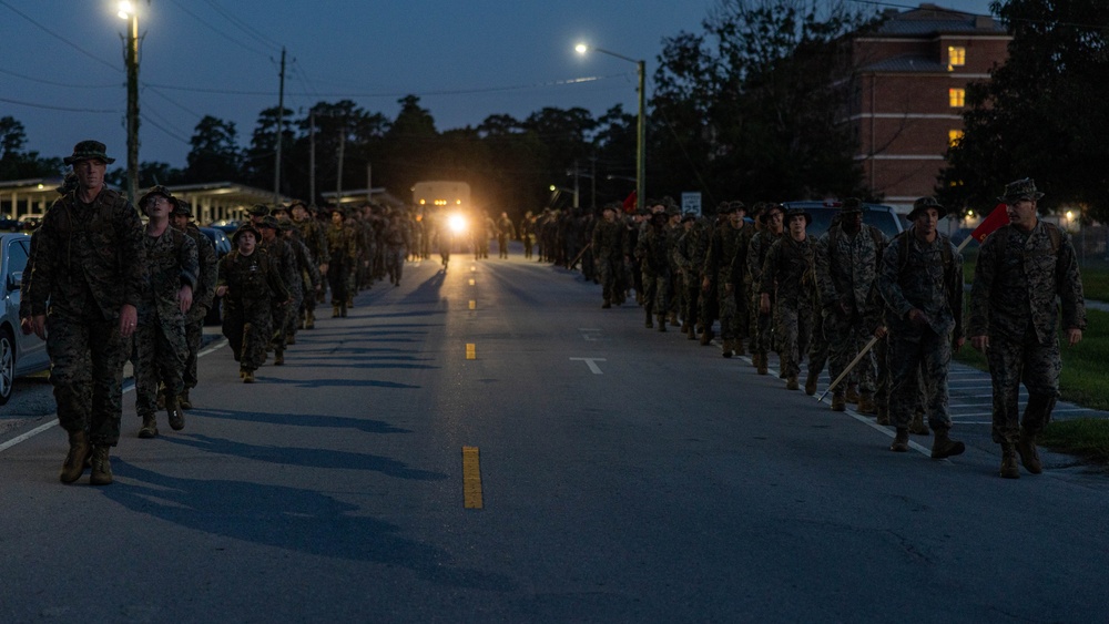 Combat Logistics Battalion 2 Combat Conditioning Hike