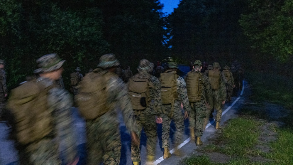 Combat Logistics Battalion 2 Combat Conditioning Hike