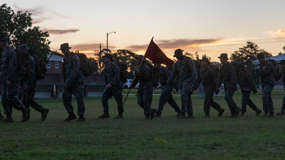 Combat Logistics Battalion 2 Combat Conditioning Hike