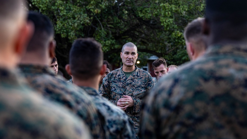 Combat Logistics Battalion 2 Combat Conditioning Hike