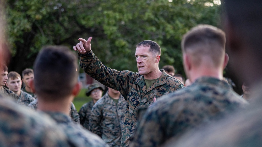 Combat Logistics Battalion 2 Combat Conditioning Hike