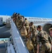 U.S. Marines and French soldiers on Hawaii flight line