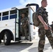 U.S. Marines and French soldiers on Hawaii flight line