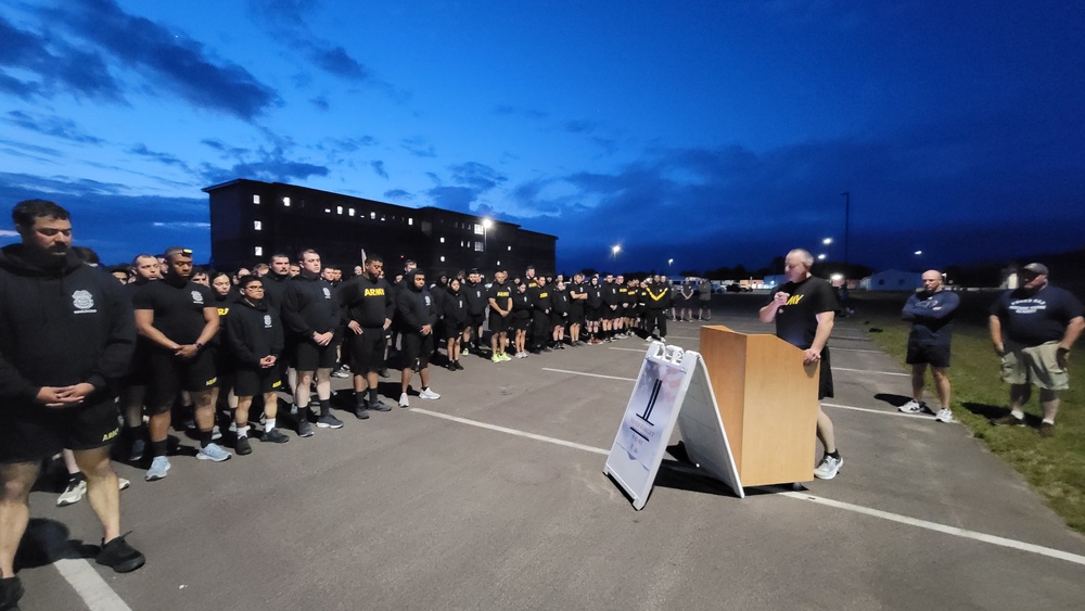 Hundreds participate in Fort McCoy’s 9/11 Memorial Run, Stair Climb honoring victims of 2001 attacks