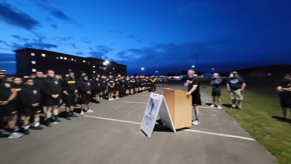 Hundreds participate in Fort McCoy’s 9/11 Memorial Run, Stair Climb honoring victims of 2001 attacks