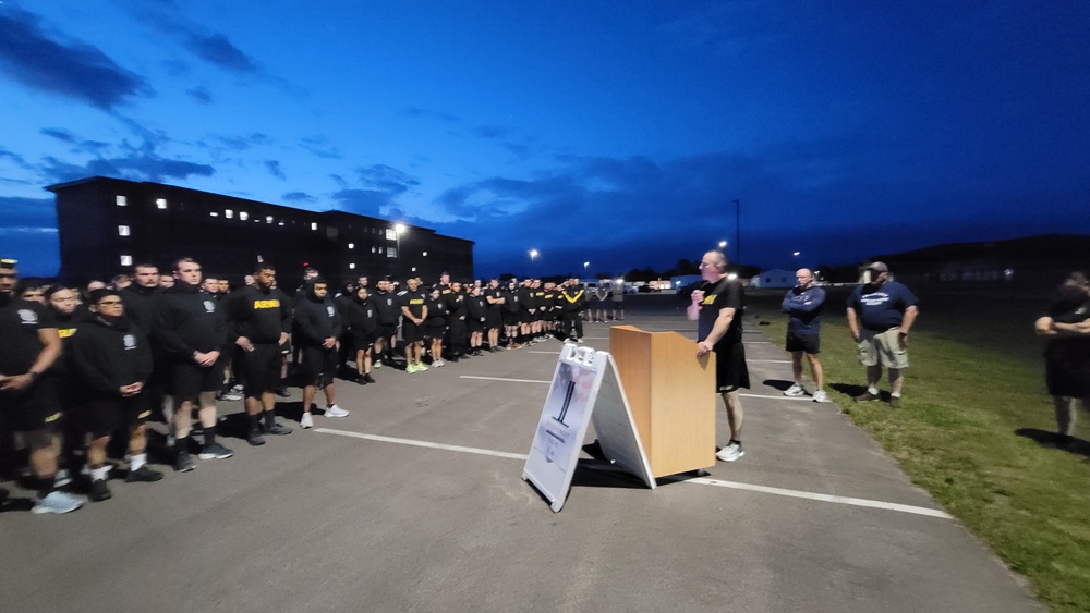 Hundreds participate in Fort McCoy’s 9/11 Memorial Run, Stair Climb honoring victims of 2001 attacks