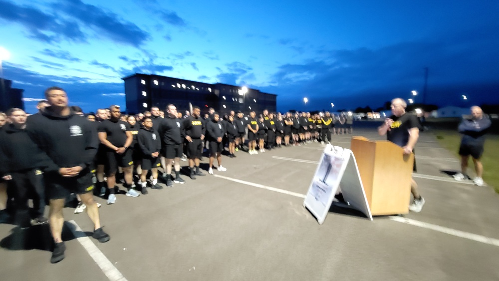 Hundreds participate in Fort McCoy’s 9/11 Memorial Run, Stair Climb honoring victims of 2001 attacks