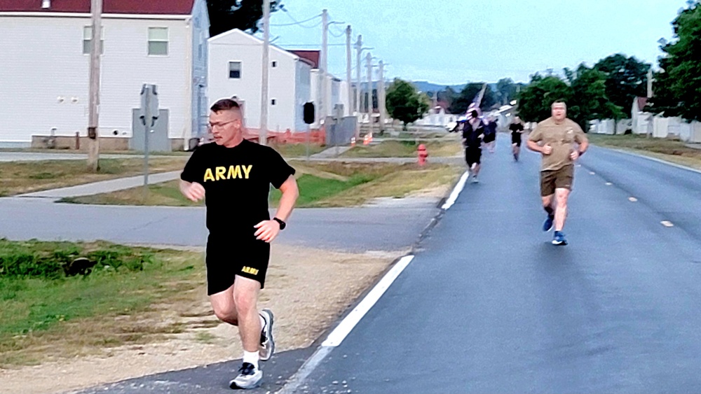 Hundreds participate in Fort McCoy’s 9/11 Memorial Run, Stair Climb honoring victims of 2001 attacks