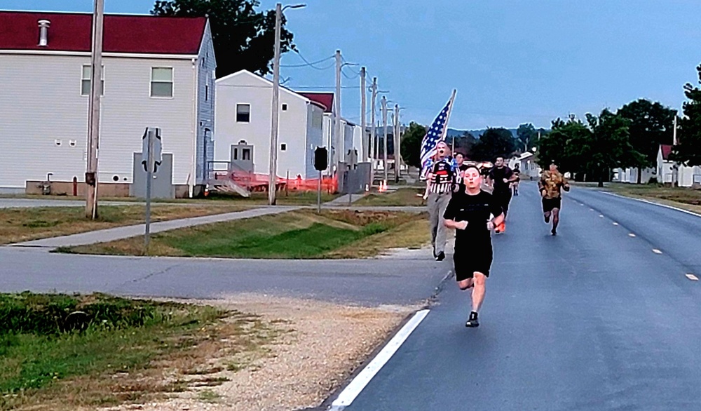 Hundreds participate in Fort McCoy’s 9/11 Memorial Run, Stair Climb honoring victims of 2001 attacks