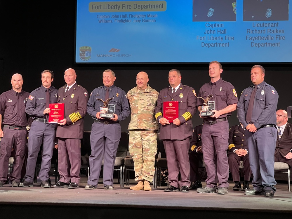 Fort Liberty FES honored at the 6th Annual Valor Awards