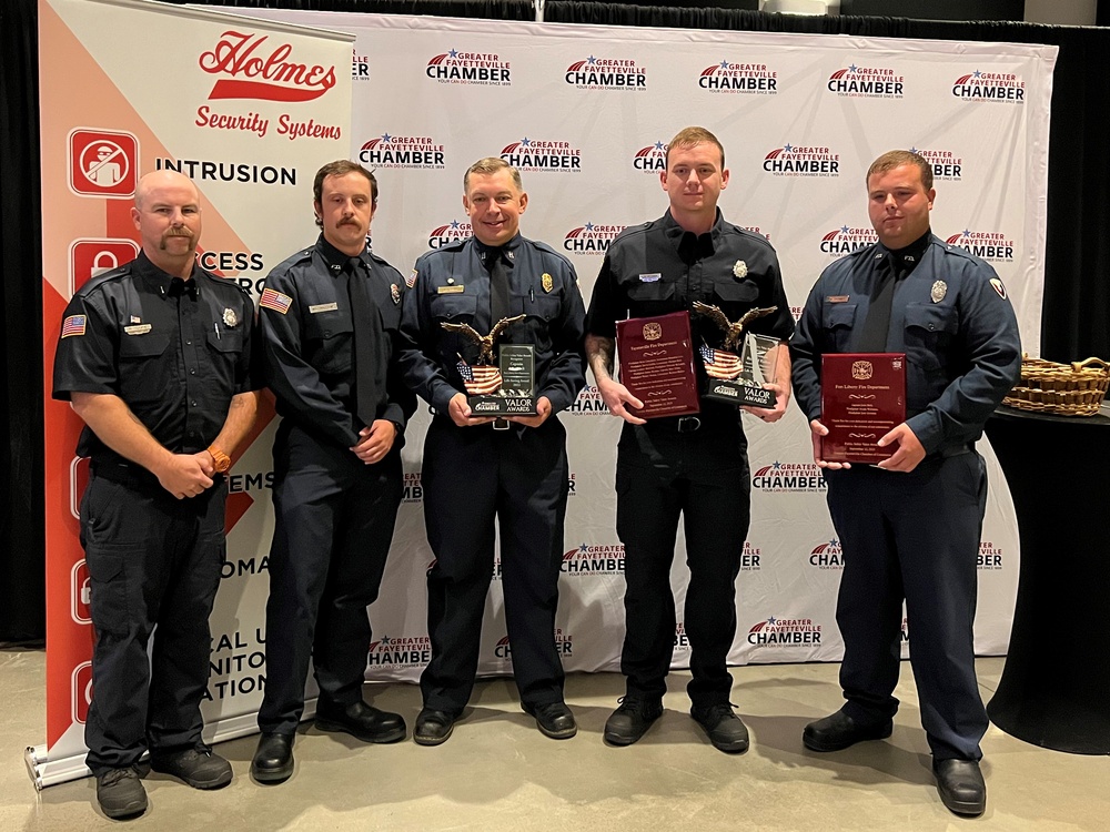 Fort Liberty FES honored at the 6th Annual Valor Awards