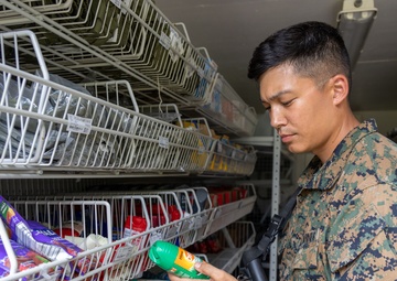 Logistics Officers Course students participate in a field exercise
