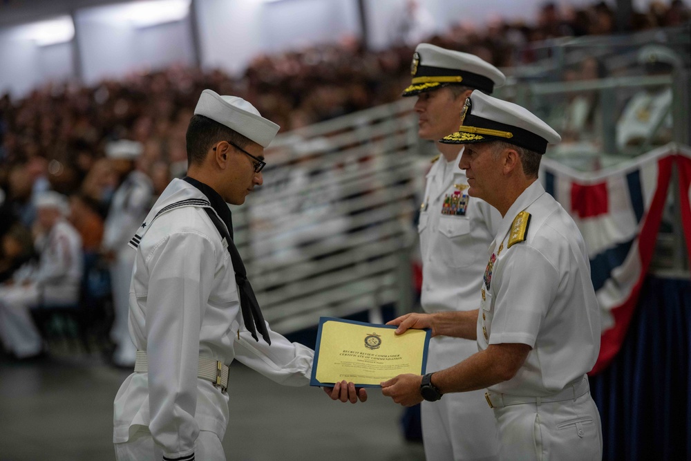 Recruit Training Command Pass-in-Review Award Winners