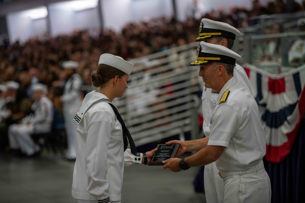 Recruit Training Command Pass-in-Review Award Winners