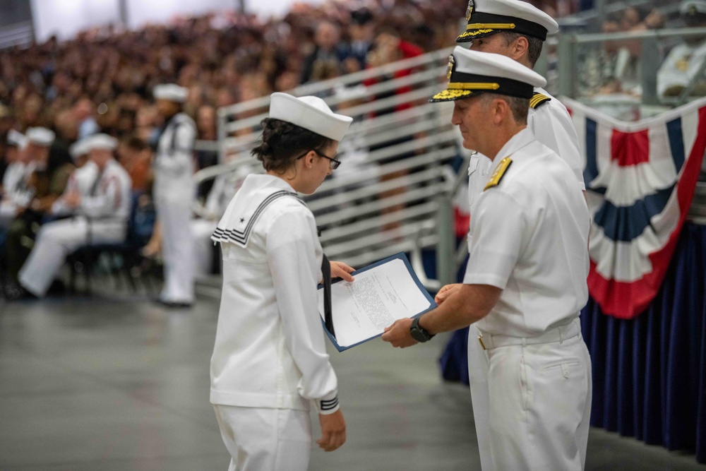 Recruit Training Command Pass-in-Review Award Winners