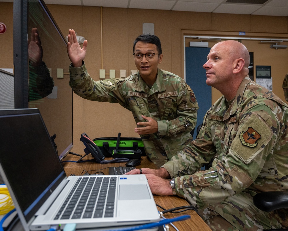 DVIDS - Images - Laughlin commander visits 47th Communications Squadron ...