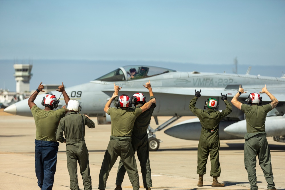 VMFA-232 Red Devils take to the sky into the Indo-Pacific