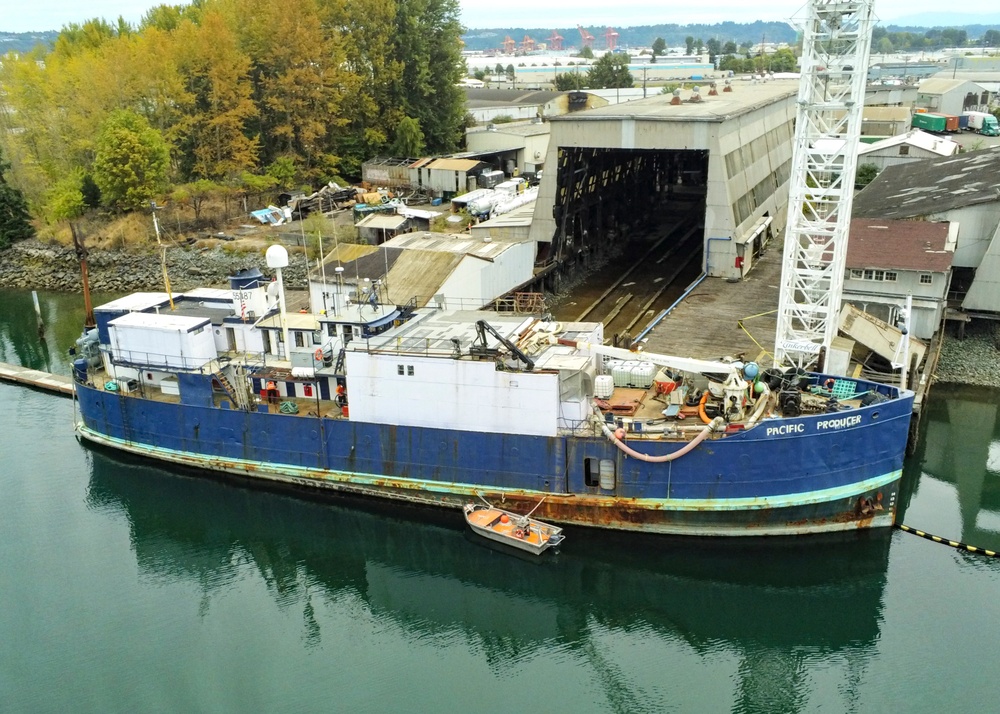 Coast Guard, partner agencies finish removal of oil and hazmat from fishing vessel