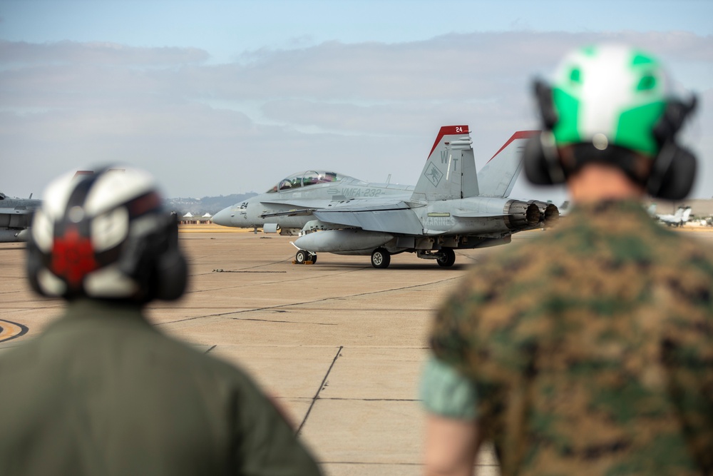 VMFA-232 Red Devils take to the sky into the Indo-Pacific