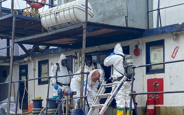 Coast Guard, partner agencies finish removal of oil and hazmat from fishing vessel