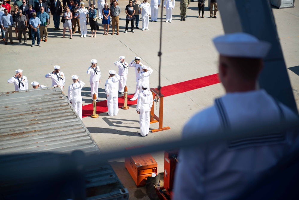 USS San Jacinto (CG 56) Decommissioning Ceremony