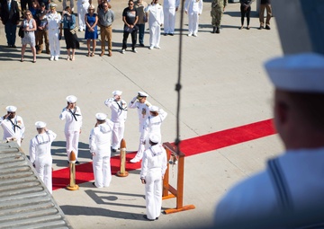 USS San Jacinto (CG 56) Decommissioning Ceremony