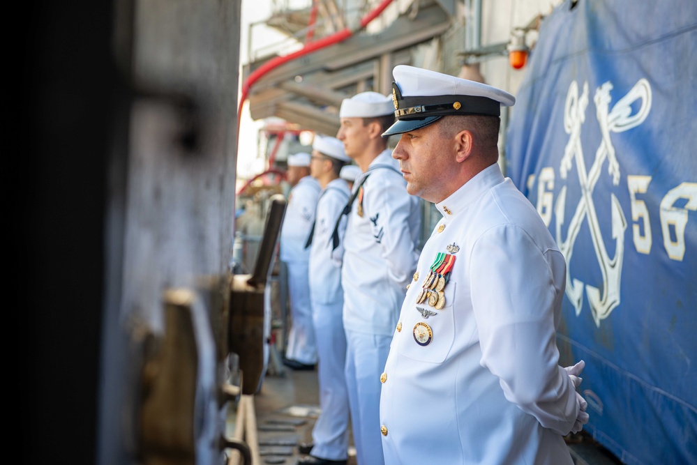 USS San Jacinto (CG 56) Decommissioning Ceremony