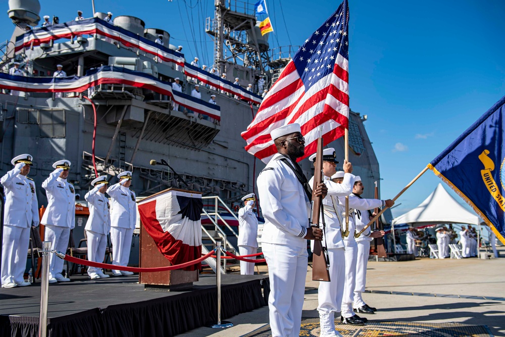 USS San Jacinto (CG 56) Decommissioning Ceremony