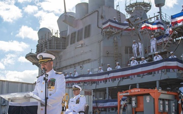 USS San Jacinto (CG 56) Decommissioning Ceremony