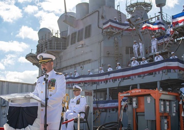 USS San Jacinto (CG 56) Decommissioning Ceremony