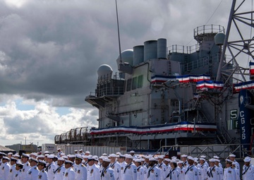 USS San Jacinto (CG 56) Decommissioning Ceremony